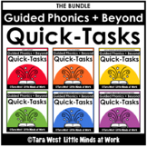 Guided Phonics + Beyond Science of Reading Quick-Tasks Bundle