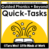 Guided Phonics + Beyond Science of Reading Quick-Tasks UNI