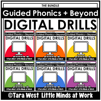 Preview of Guided Phonics + Beyond Science of Reading SOR 4,000 DIGITAL DRILLS