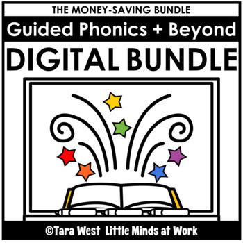 Preview of Guided Phonics + Beyond Science of Reading SOR DIGITAL Decodable Based BUNDLE