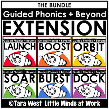 Preview of Guided Phonics + Beyond Science of Reading SOR EXTENSION ACTIVITIES BUNDLE