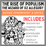 Guided PowerPoint & Notes: Wizard of Oz and the Rise of Populism