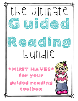 Preview of Guided Reading Bundle