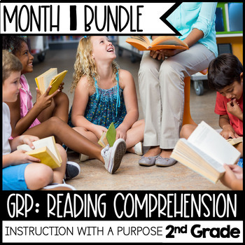 Preview of Reading Comprehension Curriculum Month 1 Back to School Activities 2nd Grade