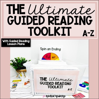 Preview of Guided Reading Activities A-Z BUNDLED with Guided Reading Lesson Plan Template