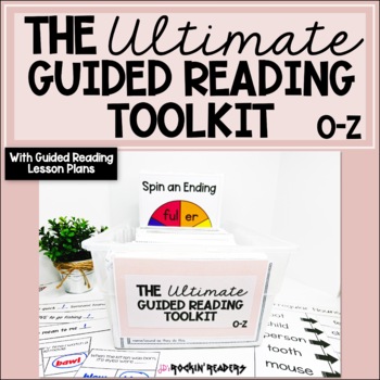 Preview of Guided Reading Activities Bundled with Guided Reading Lesson Plans O-Z