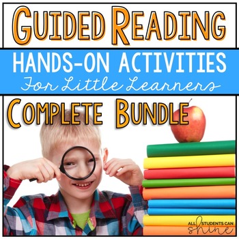 Preview of Guided Reading Activities & Games K-2 Print & Go COMPLETE BUNDLE