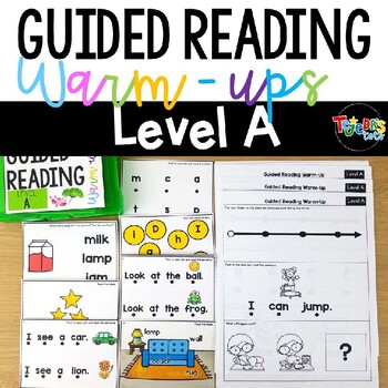 Preview of Guided Reading Activities Level A