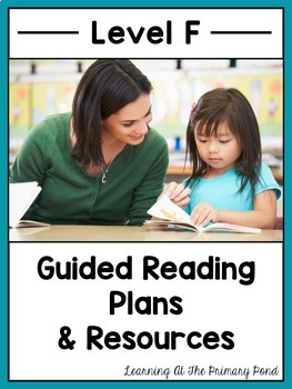 Guided Reading Activities And Lesson Plans For Level F Tpt