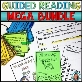 Preview of Guided Reading Activities for Any Books | Reading Blocks™   MEGA BUNDLE