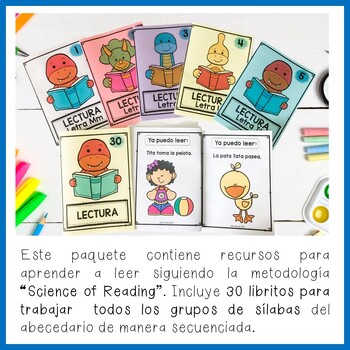 Lectura guiada | Hojas trabajo sílabas | Guided Reading Morning Work in  Spanish