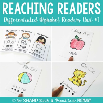 Preview of Guided Reading Alphabet Readers - Science of Reading