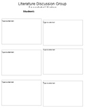 Guided Reading Anecdotal Notes Organizer