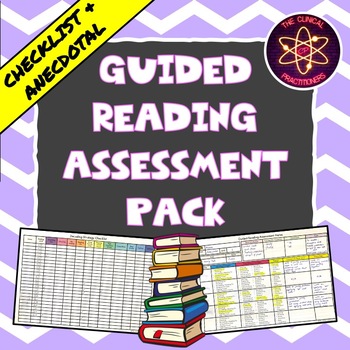 Preview of Guided Reading Assessment Pack