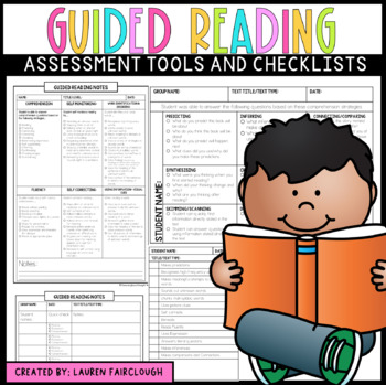 Preview of Guided Reading Assessment Tools