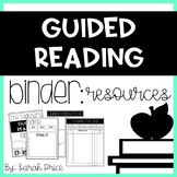 Guided Reading Binder