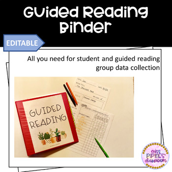Preview of Guided Reading Binder