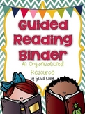 Guided Reading Binder - Editable!