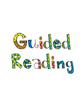 Preview of Guided Reading Binder Headers - Teacher Organization