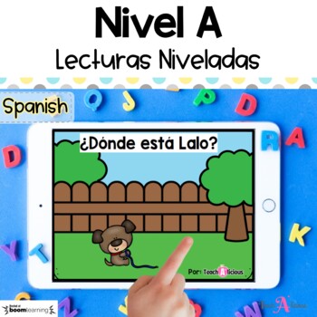 Preview of Libro Nivelado para Lectura Guiada | Nivel A | Spanish Guided Reading Book
