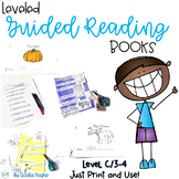 Guided Reading Books  DRA Level 3 and 4  F and P Level C