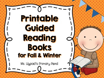 Preview of Guided Reading Books for Fall and Winter