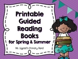 Guided Reading Books for Spring and Summer
