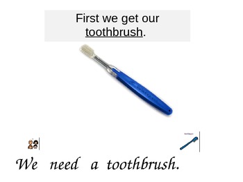 Preview of Guided Reading Brush Your Teeth