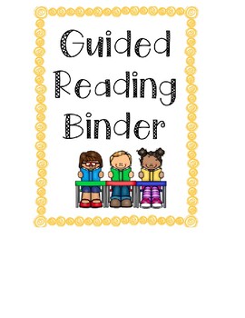 Preview of Guided Reading Bundle