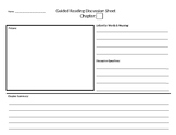 Guided Reading Chapter Discussion Graphic Organizer and Rubric