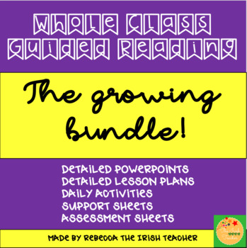 Preview of Guided Reading Complete Lesson Packs: Growing Bundle