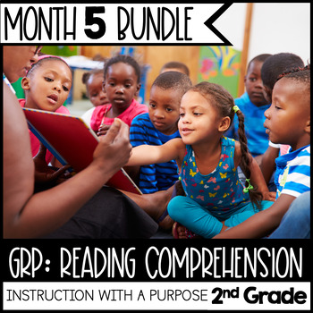 Preview of Reading Comprehension and Writing Curriculum 2nd Grade Activities Month 5