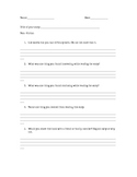 Guided Reading & Daily 5 Non-Fiction Response Sheet