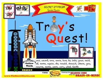 Preview of Decodable Reader - "Troy's Quest" | Secret Stories®
