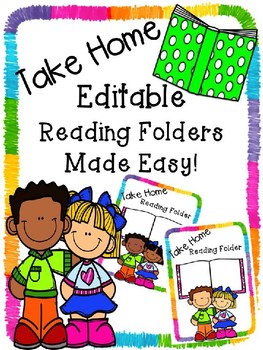 Preview of Guided Reading Folders: Complete File (Take Home & Classroom Edition)