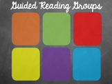 Guided Reading Group Organization