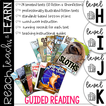 Preview of Guided Reading H - K BUNDLE