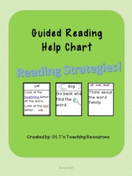 Preview of Guided Reading Help Chart