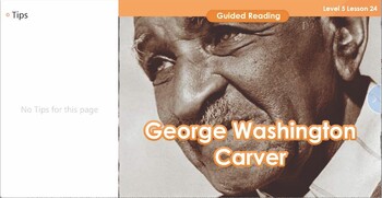 Preview of Guided Reading I Level 5 GR2-L5-U1-LC1-24 George Washington Carver