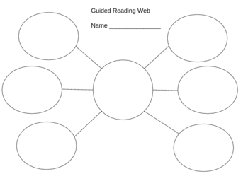 Preview of Guided Reading Information Web