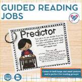 Guided Reading Job Cards and Posters Digital and Printable