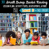 Guided Reading LEVEL D Lesson Plans & Activities Small Group 