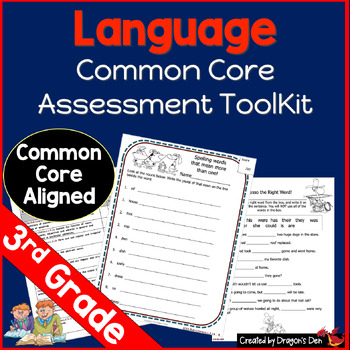 Preview of Language: Common Core Assessment ToolKit for 3rd Grade