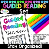 Guided Reading Lesson Plan Template, Conference Notes, Run