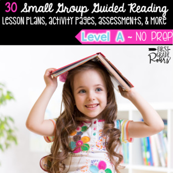 Preview of Guided Reading LEVEL A Lesson Plans & Activities | Small Group DISTANCE LEARNING