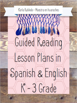 Preview of Guided Reading Lesson Plans-DRA Spanish & English