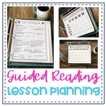 Preview of Guided Reading Lesson Plans, Planning Resources and Templates