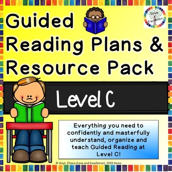 Preview of Guided Reading Resource, Lesson Planning, & Activity Pack Level C