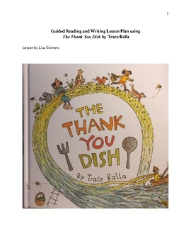 Preview of Guided Reading Lesson using book The Thank You Dish