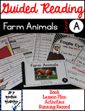Guided Reading Level A Lesson Plans and Activities- Farm Animals